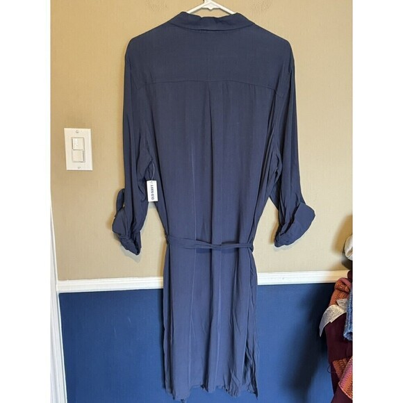 Lauren Ralph Lauren Womans Blue Plaid Flannel Shirt Large Emblem Crest Patch XS - Picture 3 of 8